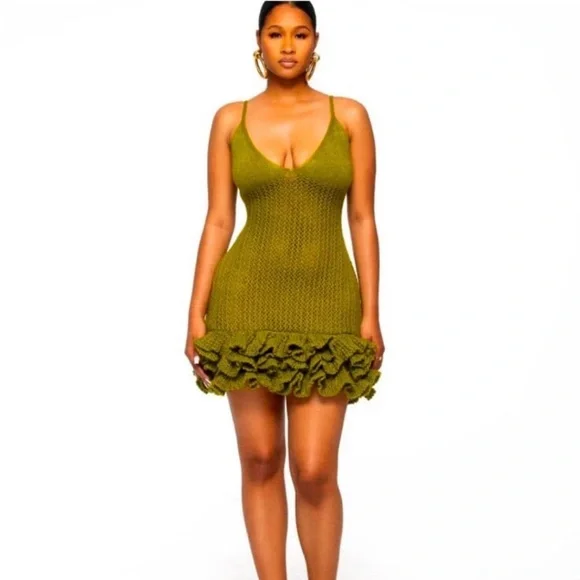 Hanifa Iggy Mini Dress Size Small - Picture 1 of 5